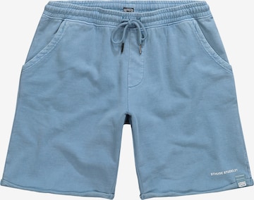 STHUGE Regular Pants in Blue: front