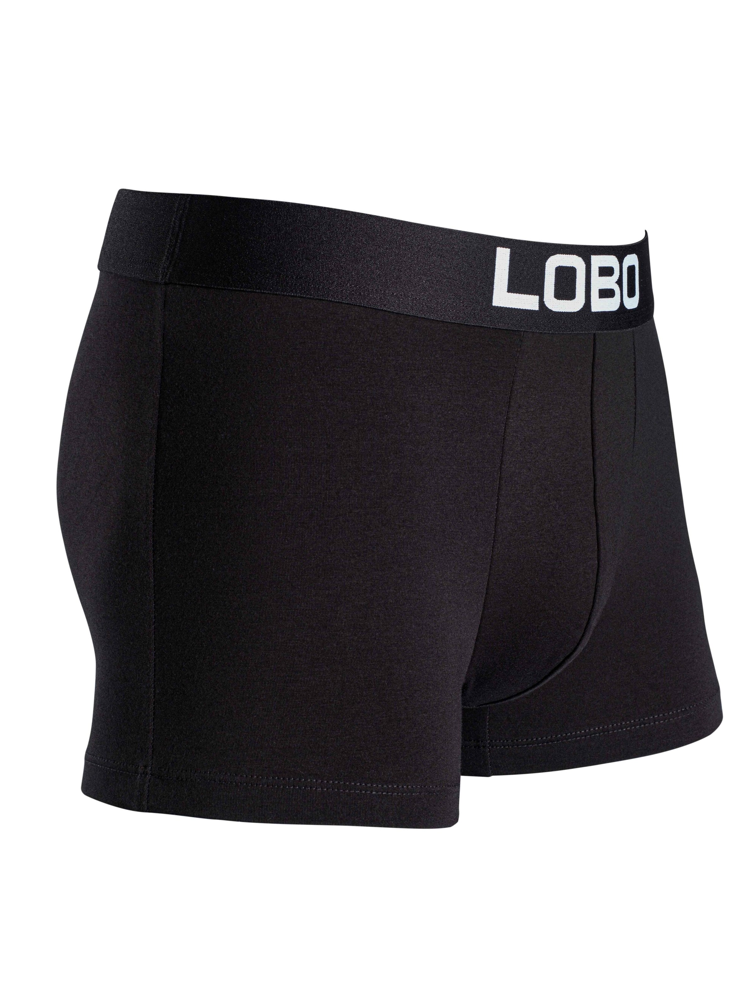 LOBO Boxer shorts 'Classic Black' in Black