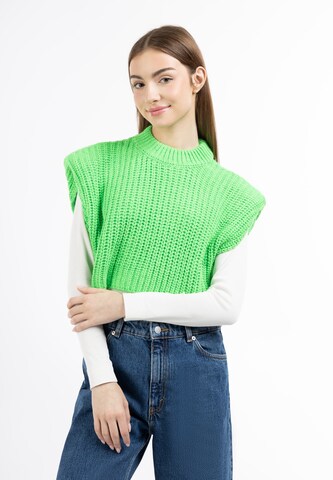 Pull-over MYMO en vert : devant