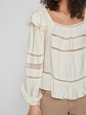 VILA Bluse 'Lucia' i beige