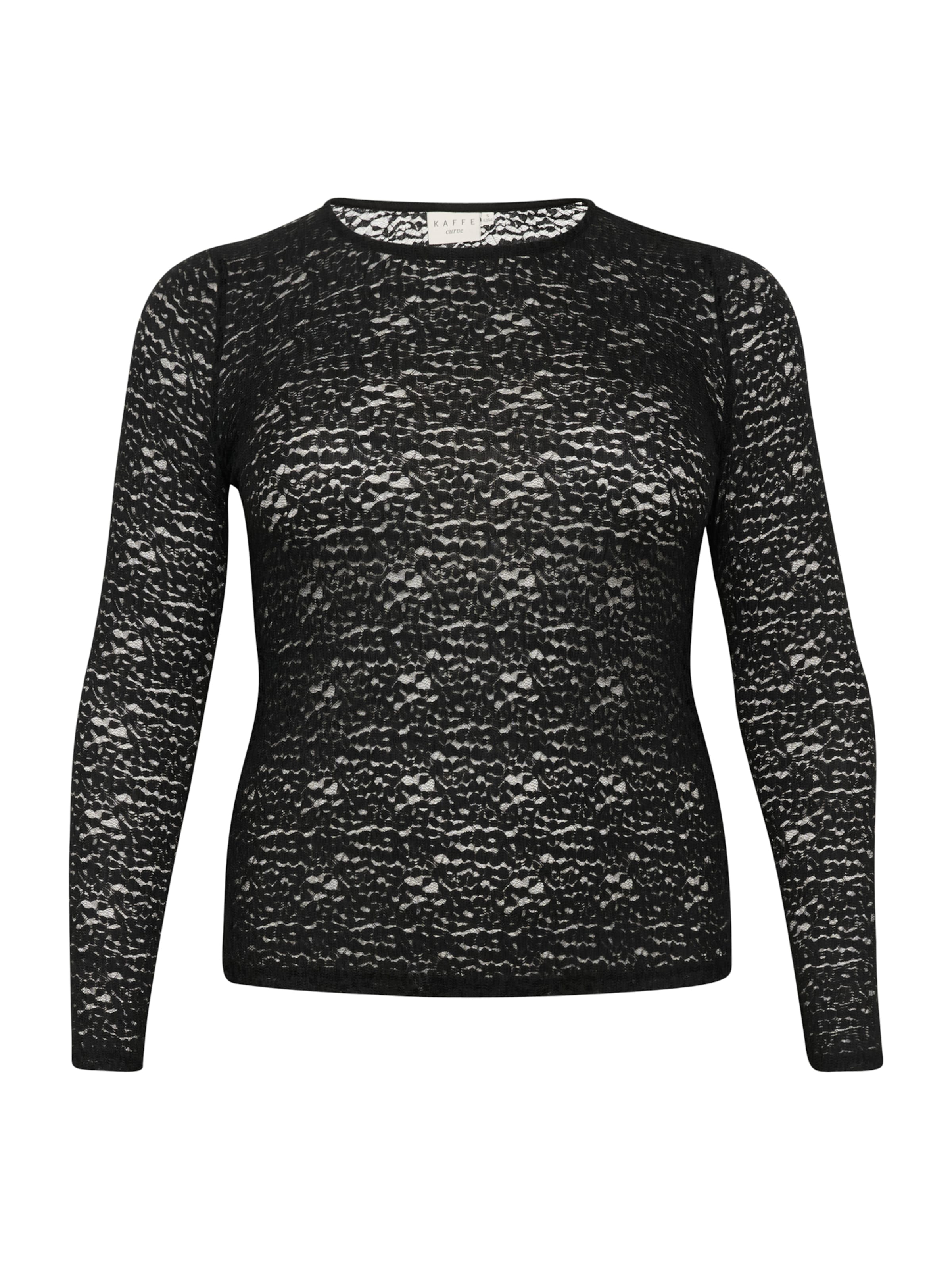 KAFFE CURVE Shirt 'KC Linia' in Schwarz: Vorderseite