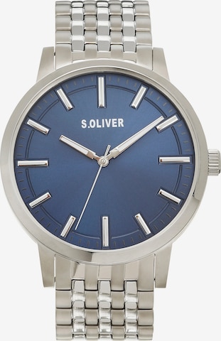 s.Oliver Analog Watch in Silver: front