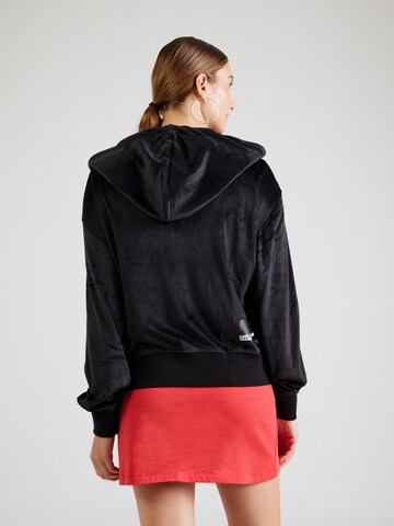 Hanorac de la KARL LAGERFELD JEANS pe negru: spate