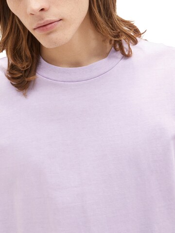 T-Shirt TOM TAILOR DENIM en violet