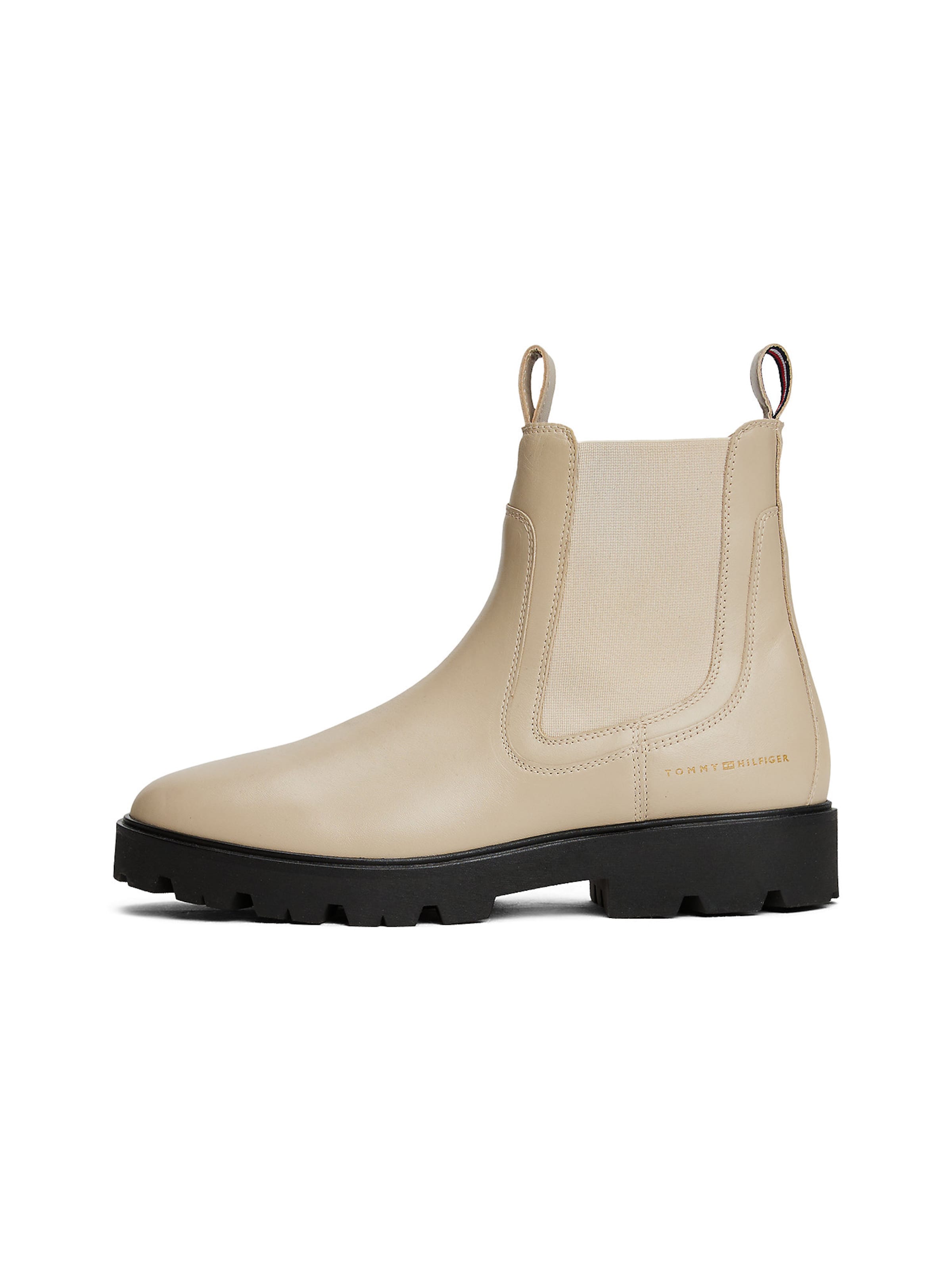 TOMMY HILFIGER Chelsea Boots in Beige: Vorderseite