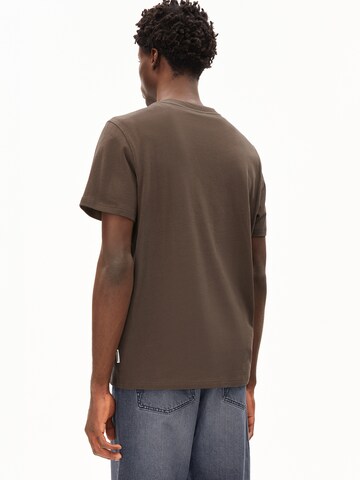 ARMEDANGELS Shirt 'MAARKOS' in Brown