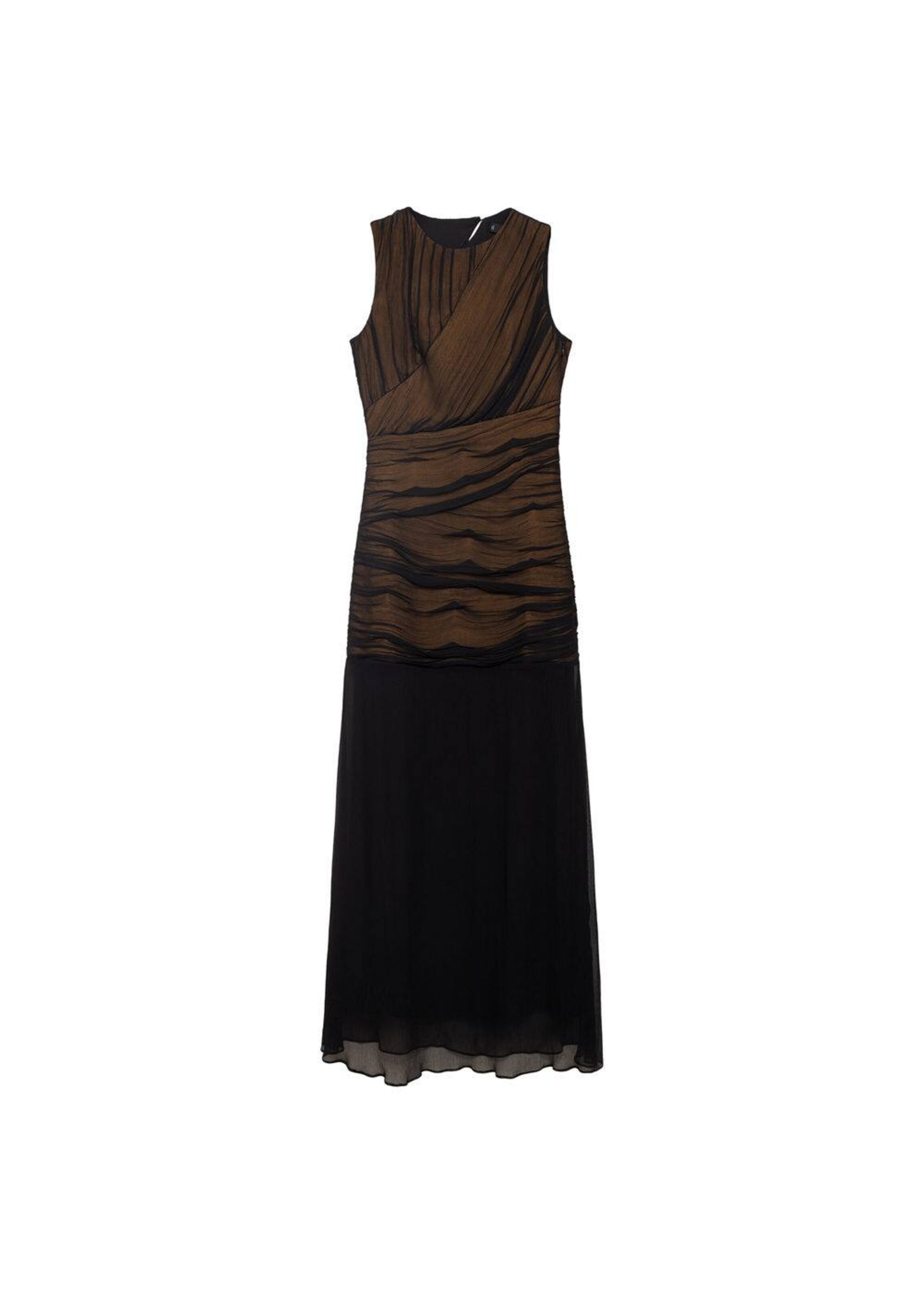 MANGO Kleid 'Leandrab-A' in Schwarz: Vorderseite