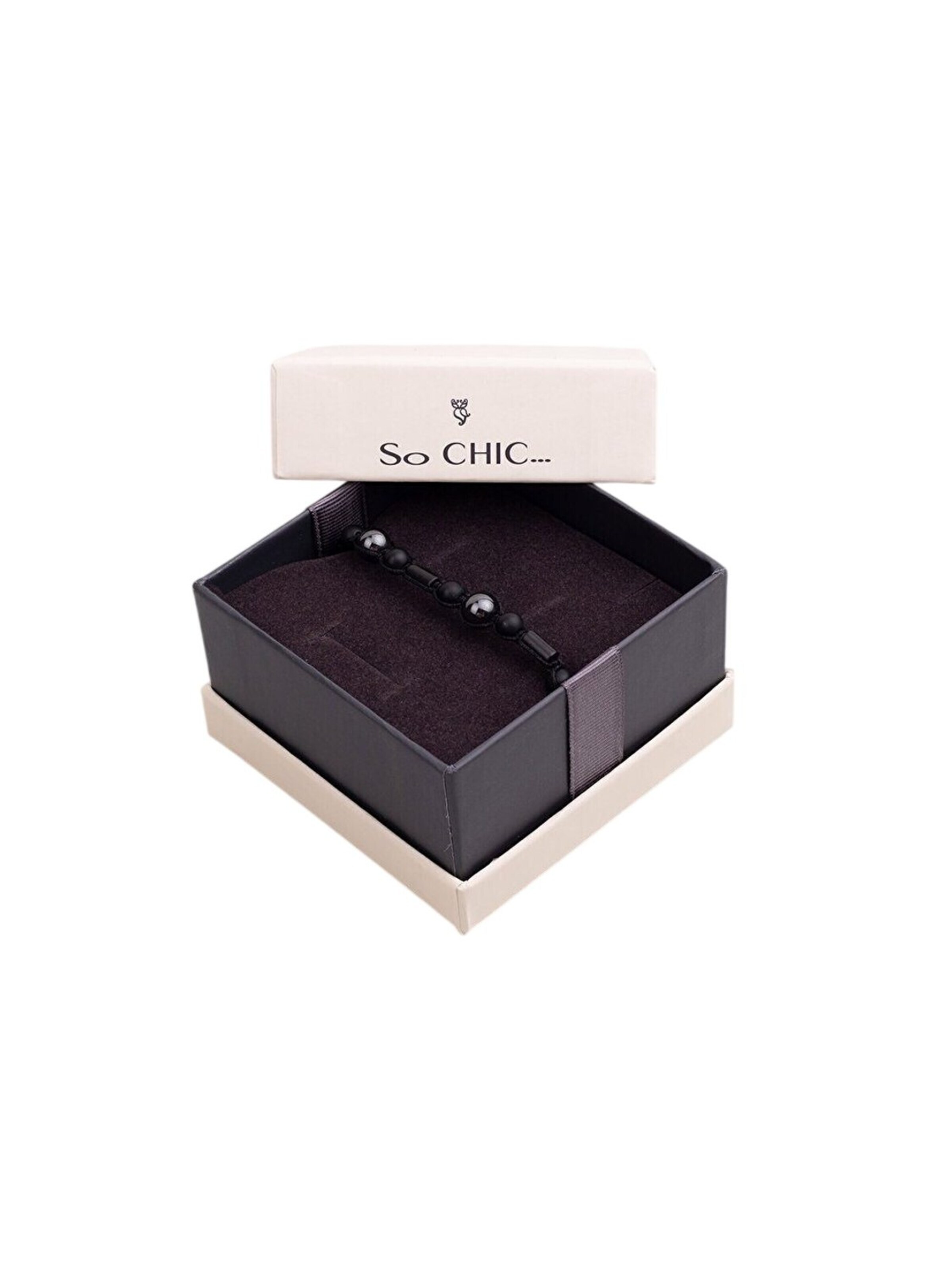 So Chic Armband in Schwarz