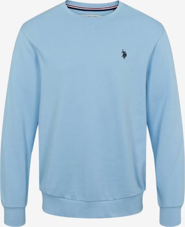 U.S. POLO ASSN. Sweatshirt 'Hugo' in Blau: Vorderseite