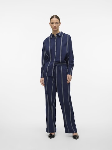 VERO MODA Regular Broek 'HERDIS' in Blauw