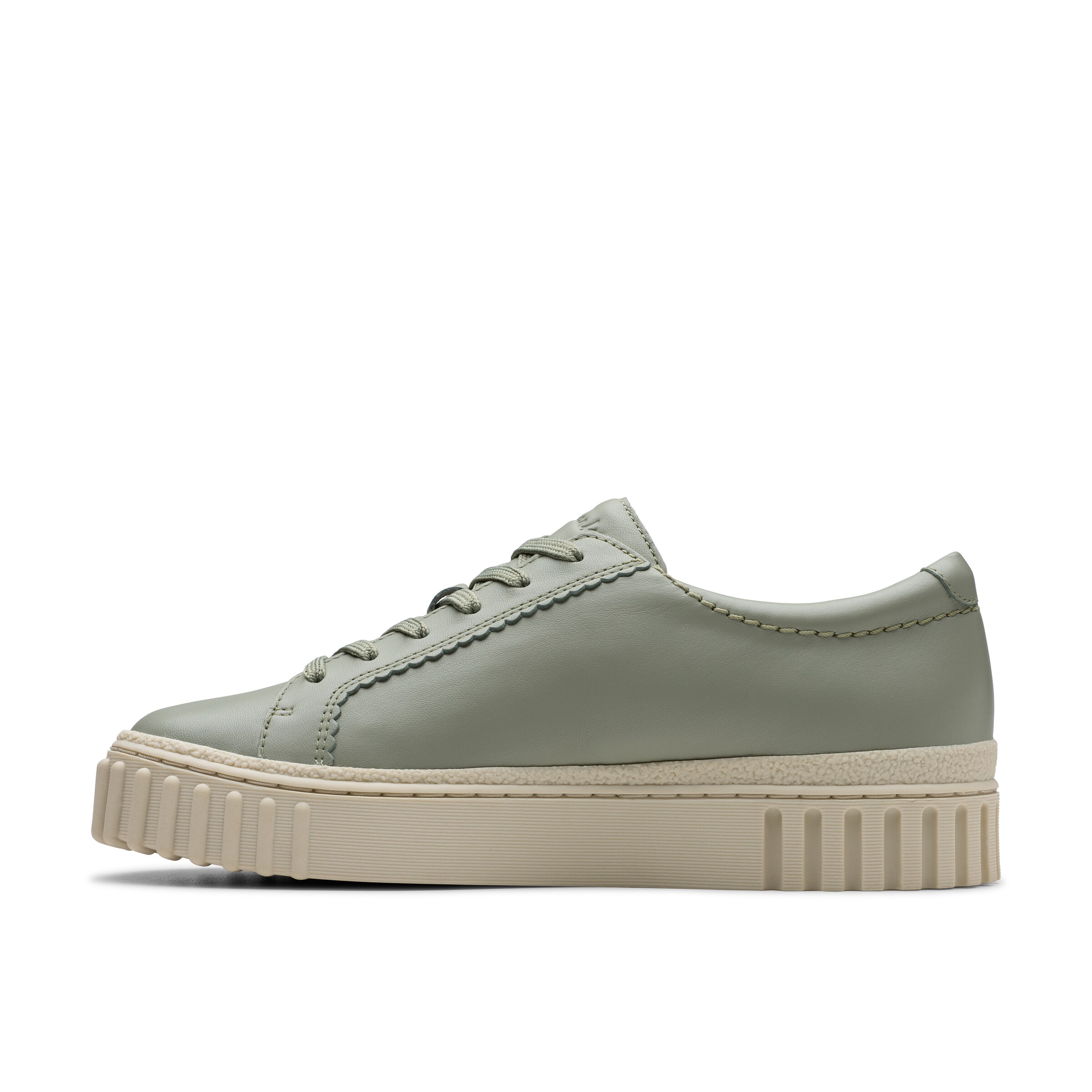 CLARKS Sneakers in Green: front