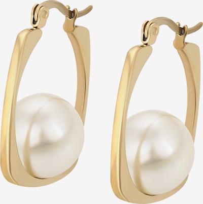 faina Náušnice - zlatá / perlově bílá, Produkt