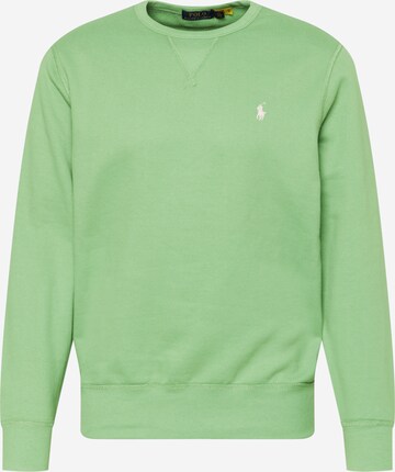 Sweat-shirt Polo Ralph Lauren en vert : devant