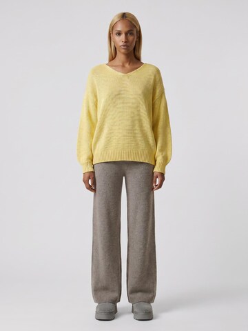 Pull-over oversize 'Milana Cotton' americandreams en jaune