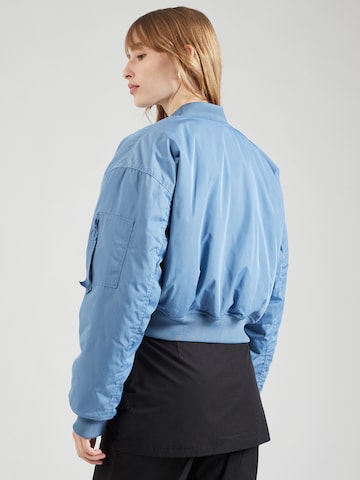 Oval Square Between-season jacket in Blue