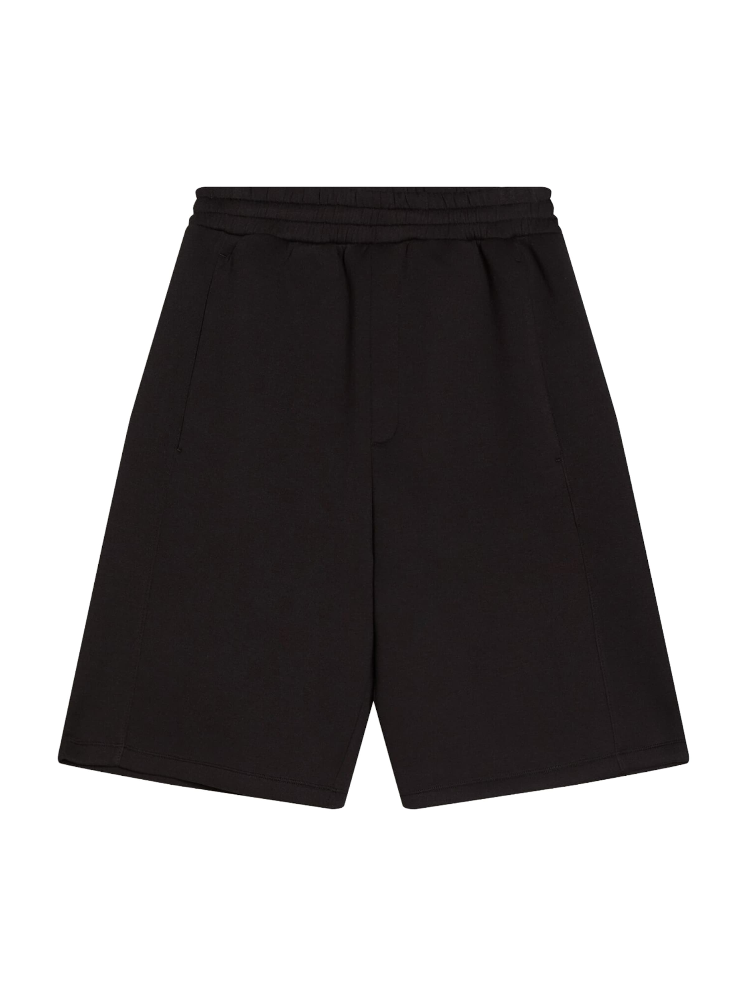 Pantalon 'SCUBA' Bershka en noir : devant