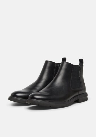 s.Oliver Chelsea boots in Zwart