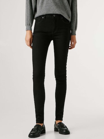 Pepe Jeans Slimfit Jeans in Schwarz: Vorderseite