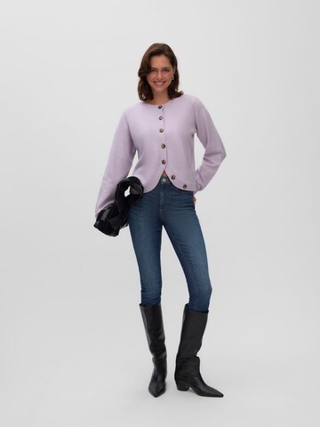 Cardigan 'VMVania' VERO MODA en violet
