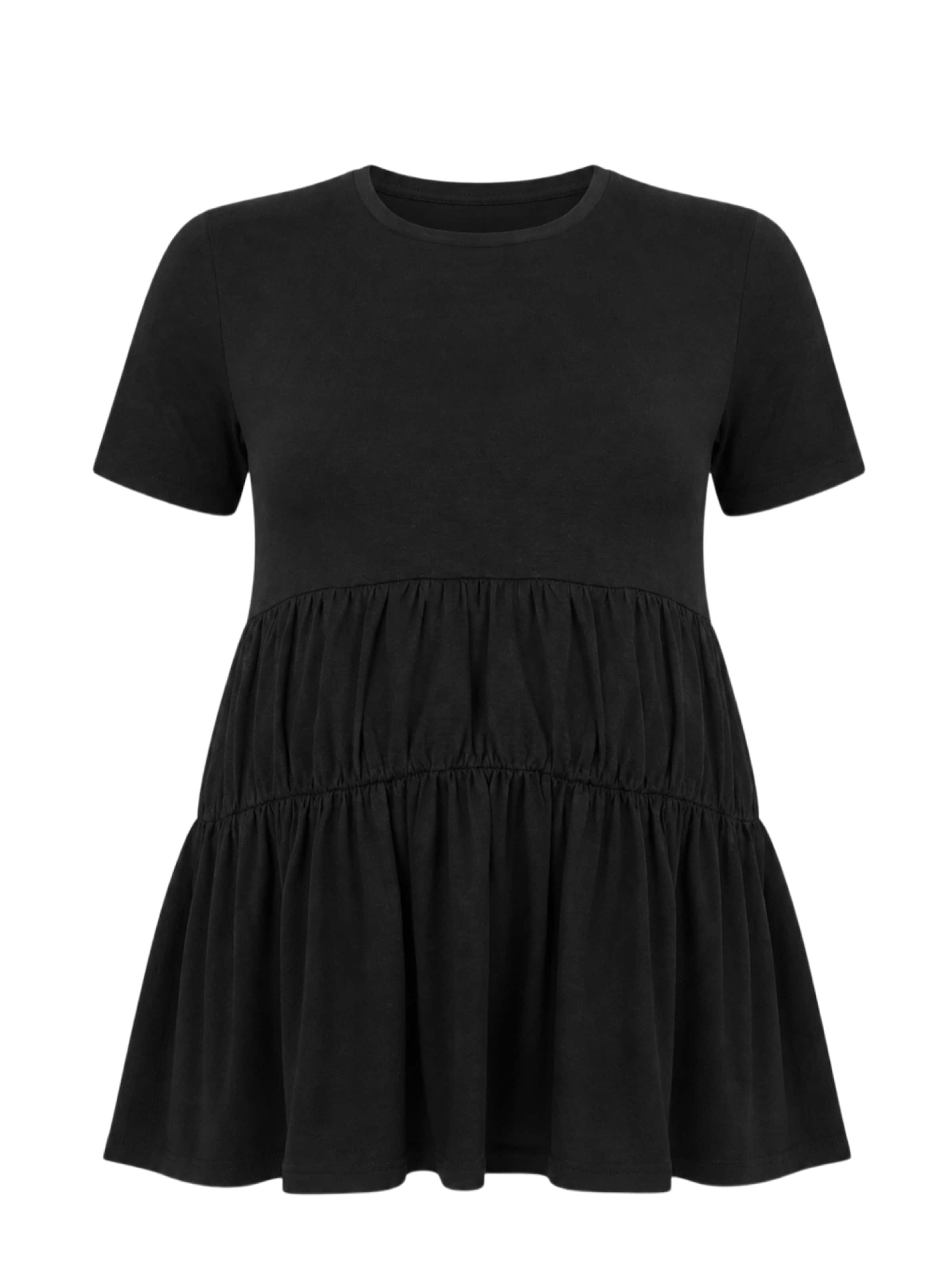 LYN MAMA Shirt in Zwart: voorkant