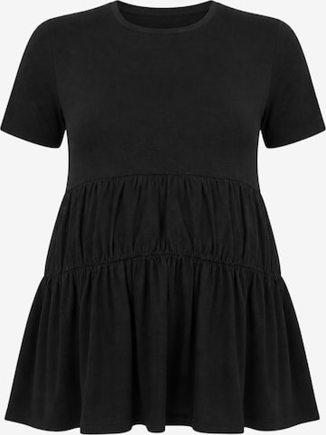 LYN MAMA Shirt in Zwart: voorkant