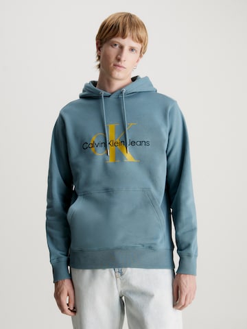 Calvin Klein Jeans Sweatshirt 'Essentials' in Blau: predná strana