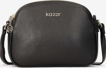 Kazar Чанта за през рамо в черно: отпред