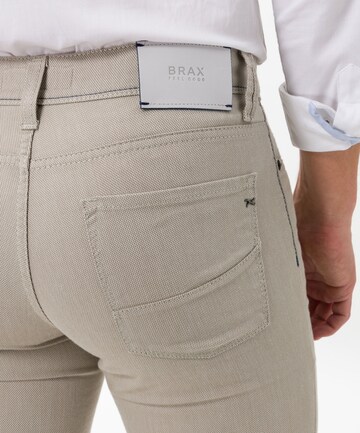 BRAX Slimfit Broek 'Cadiz' in Beige