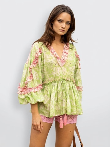 Chemisier 'Blouse Tavola' Miss June en vert