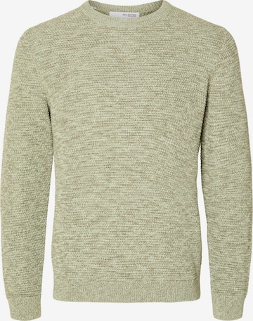 Pullover 'Vince' di SELECTED HOMME in verde: frontale