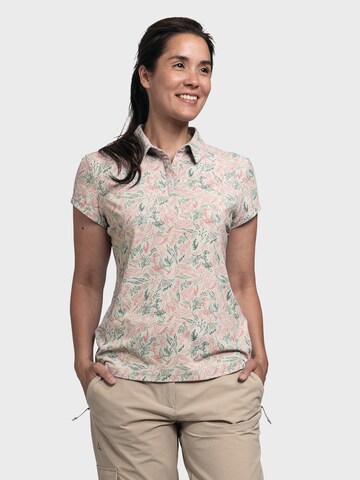 Schöffel Performance shirt 'Sternplatte' in Beige: front