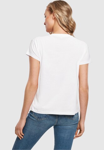 Merchcode Shirt 'Barely Awake' in Weiß