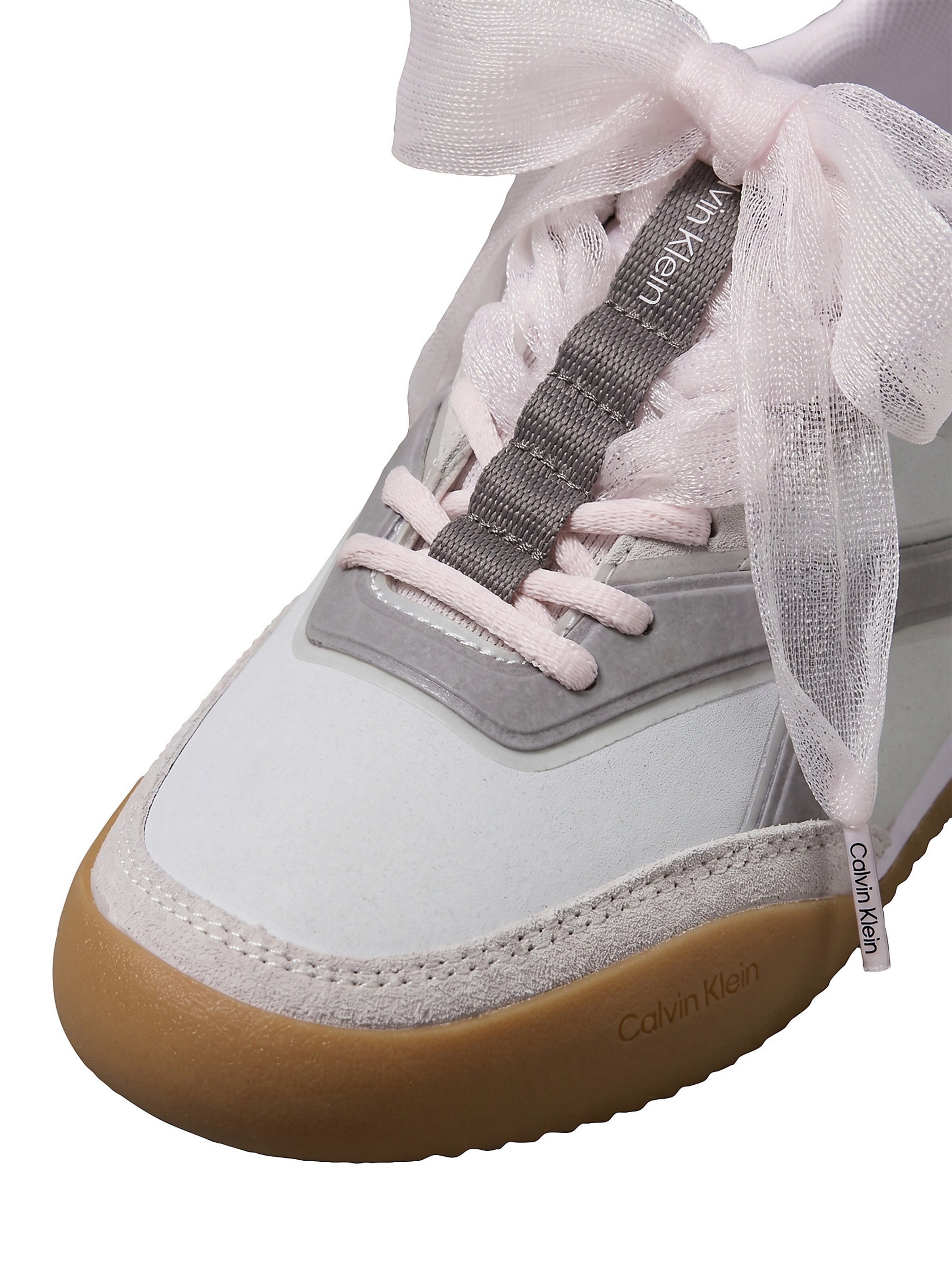 Baskets basses 'KAYLA' Calvin Klein en gris