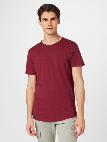 JACK & JONES T-Shirt 'Basher' in Rot: Vorderseite