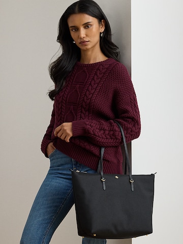 Cabas 'KEATON' Lauren Ralph Lauren en noir