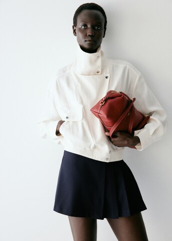 MANGO Skirt 'GRUNGE' in Blue: front