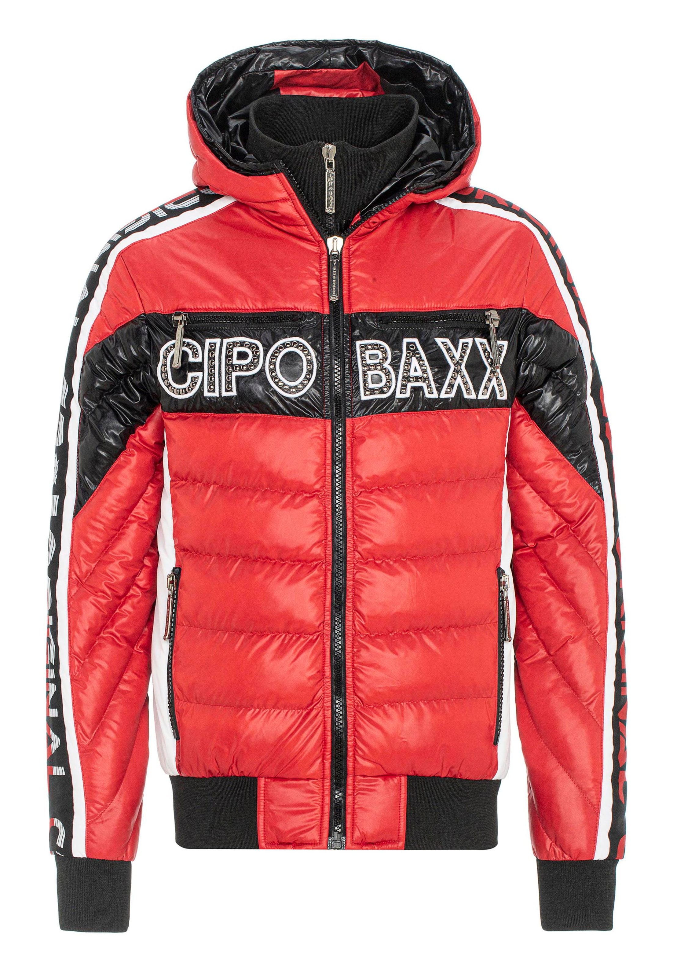 CIPO & BAXX Übergangsjacke in Rot: Vorderseite