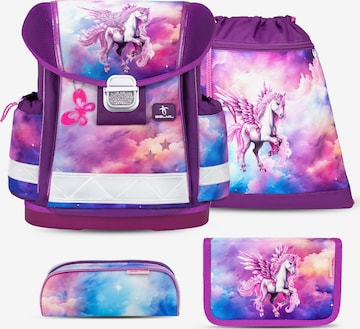 Belmil Backpack in Purple: front