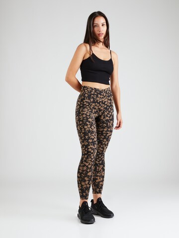 Casall Skinny Sporthose in Braun