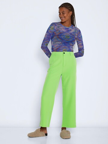 Noisy may Wide leg Broek 'DREWIE' in Groen