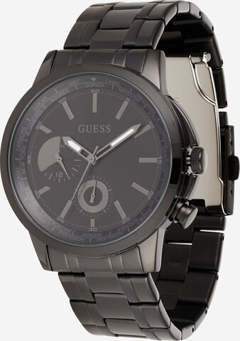 GUESS Uhr in Schwarz: predná strana