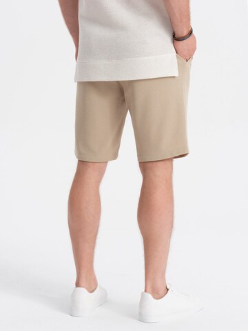 Ombre Regular Broek in Beige