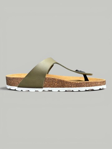 salzhaut T-bar sandals in Green