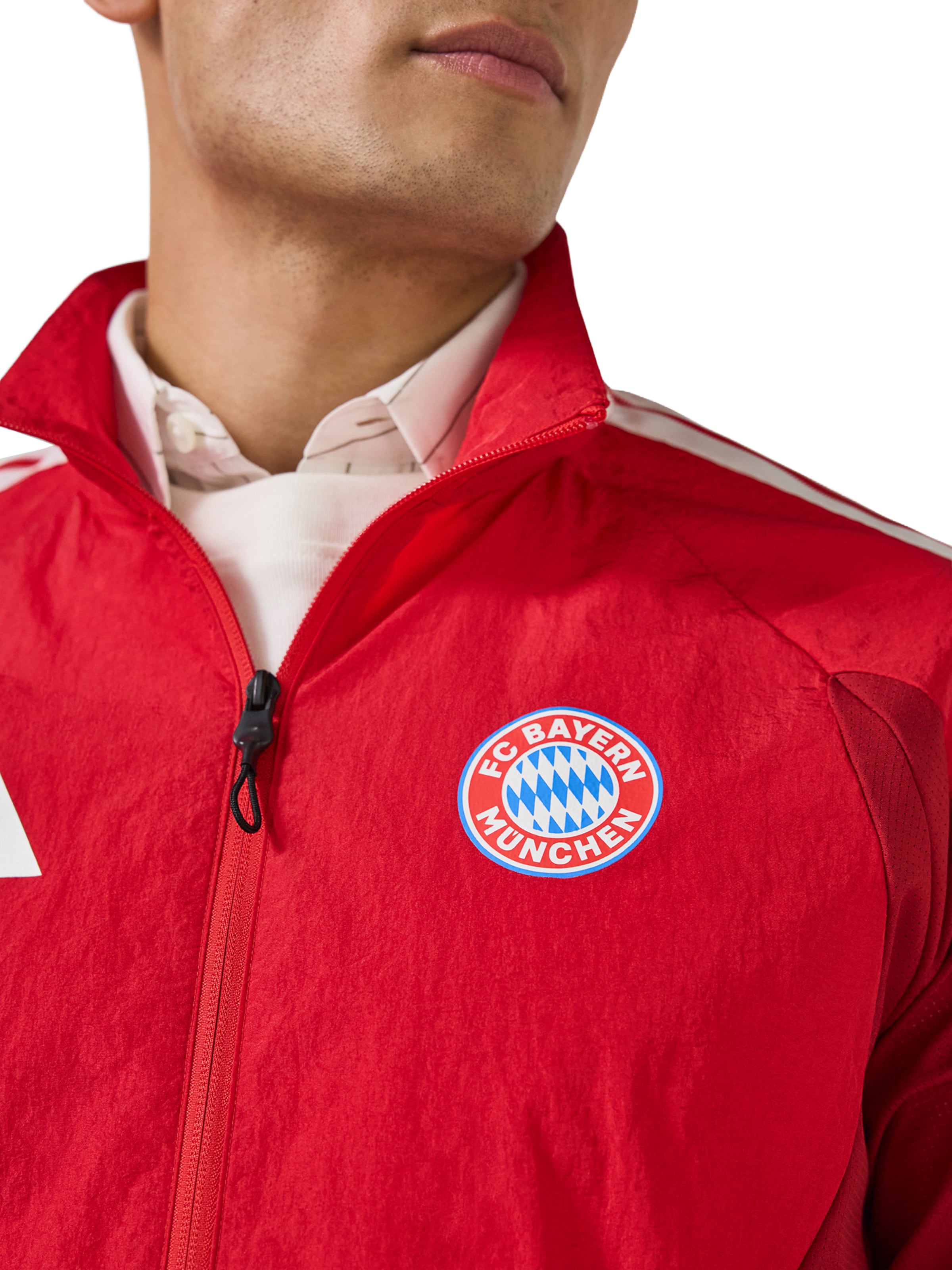 ADIDAS PERFORMANCE Athletic Jacket in Red