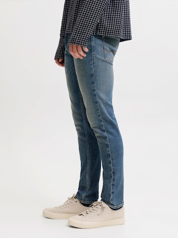 JACK & JONES Slimfit Τζιν 'JJIGLENN JJDYLAN' σε μπλε