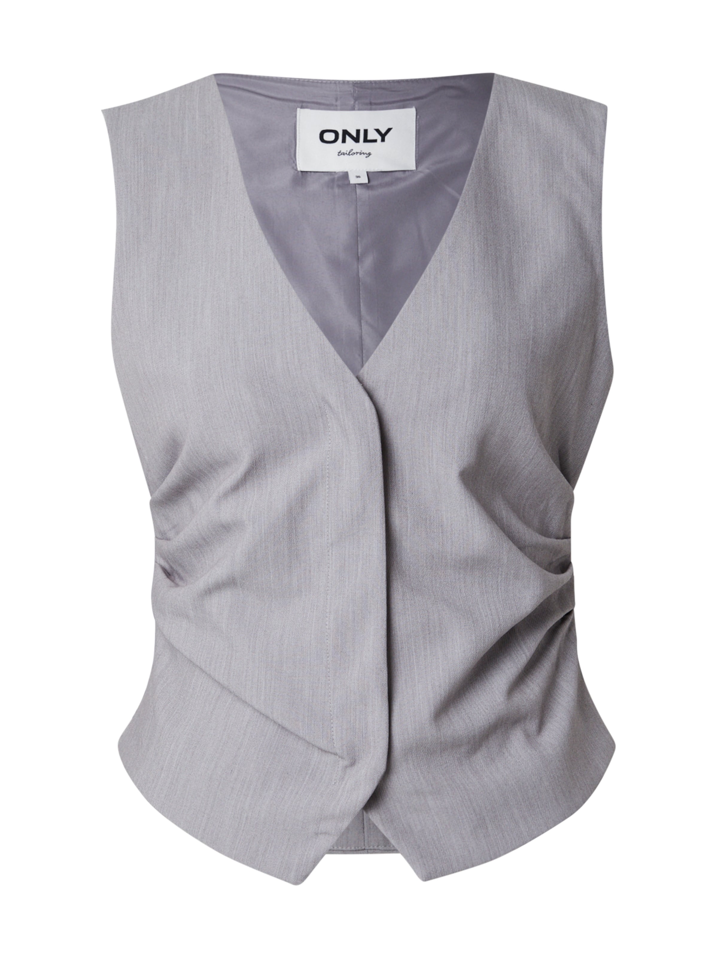 ONLY Suit Vest 'ONLRAVEN' in Grey: front