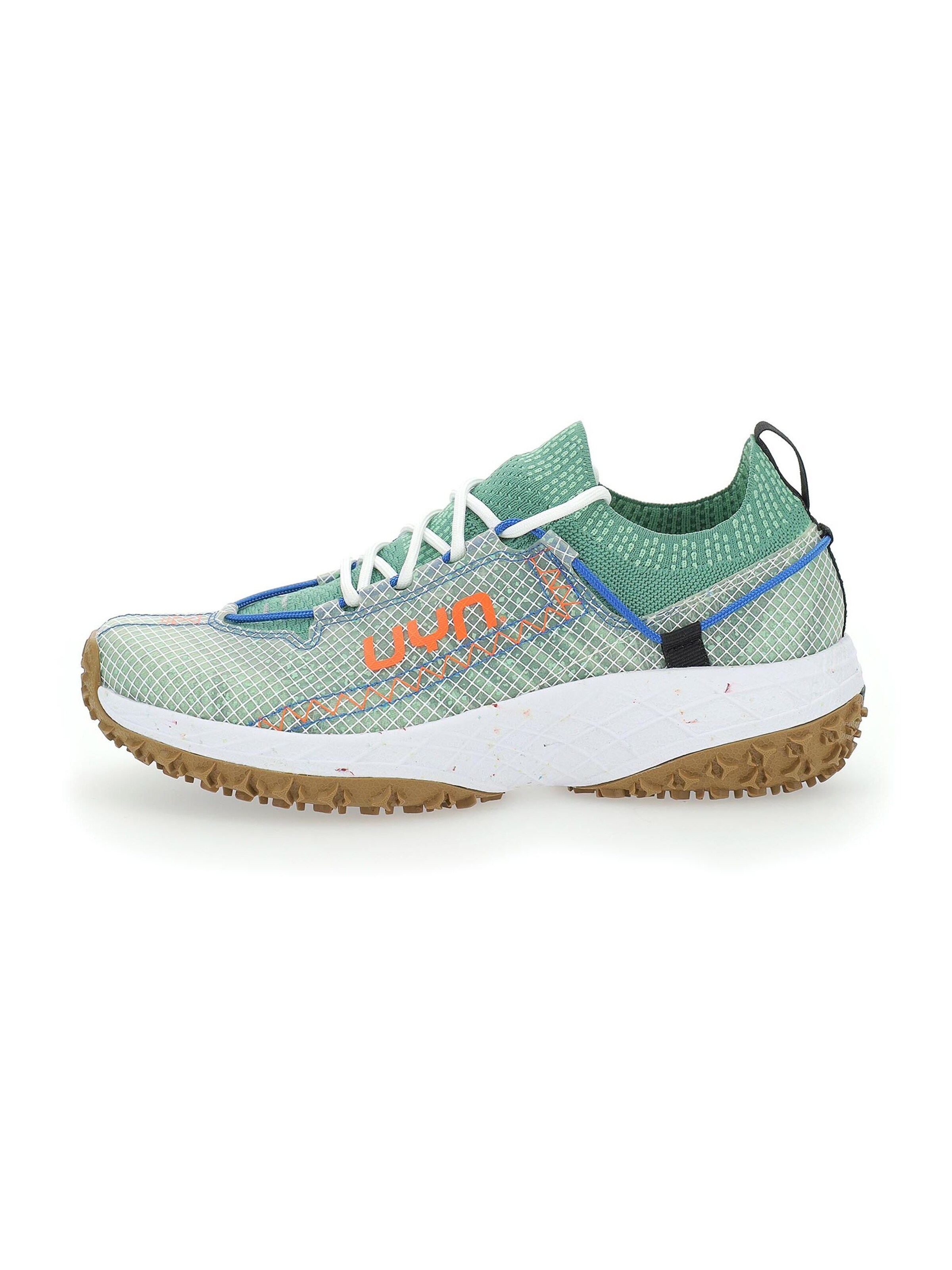 Uyn Platform trainers 'URBAN TRAIL RE-GEN' in Green: front