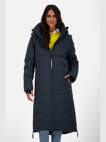 Alife and Kickin Winterjacke 'Nelly' in Blau: Vorderseite