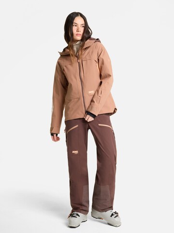 ZIENER Outdoor Jacket in Brown