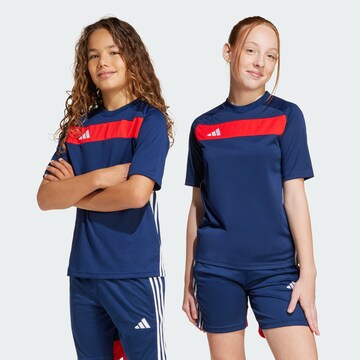 ADIDAS PERFORMANCE Functioneel shirt 'Tiro 25 Essentials' in Blauw: voorkant